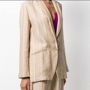 Forte_Forte -Cottone Linen Blend Jacket - - US size
2- Brown (38" bust) women's